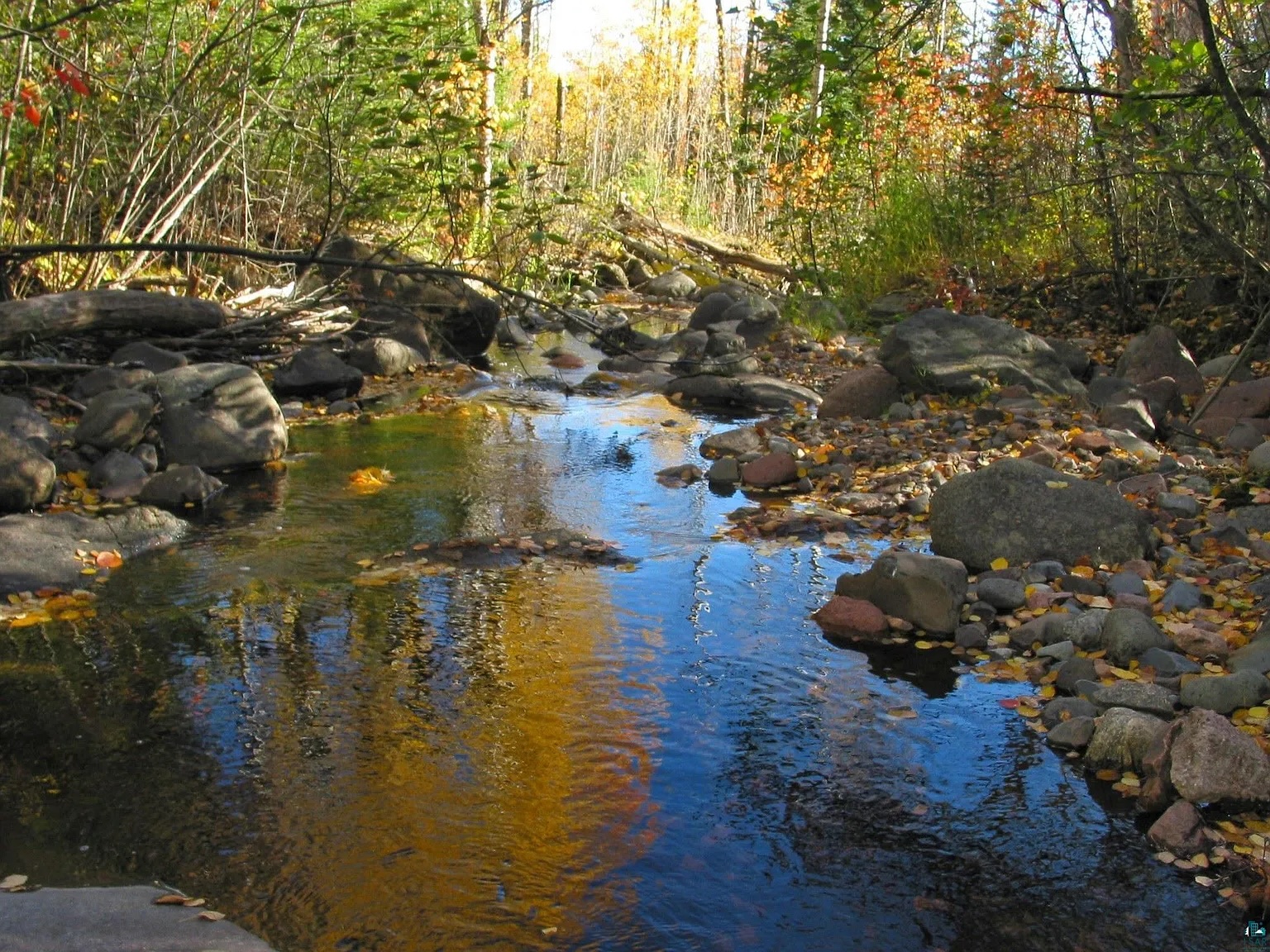 Fall River all along east border.