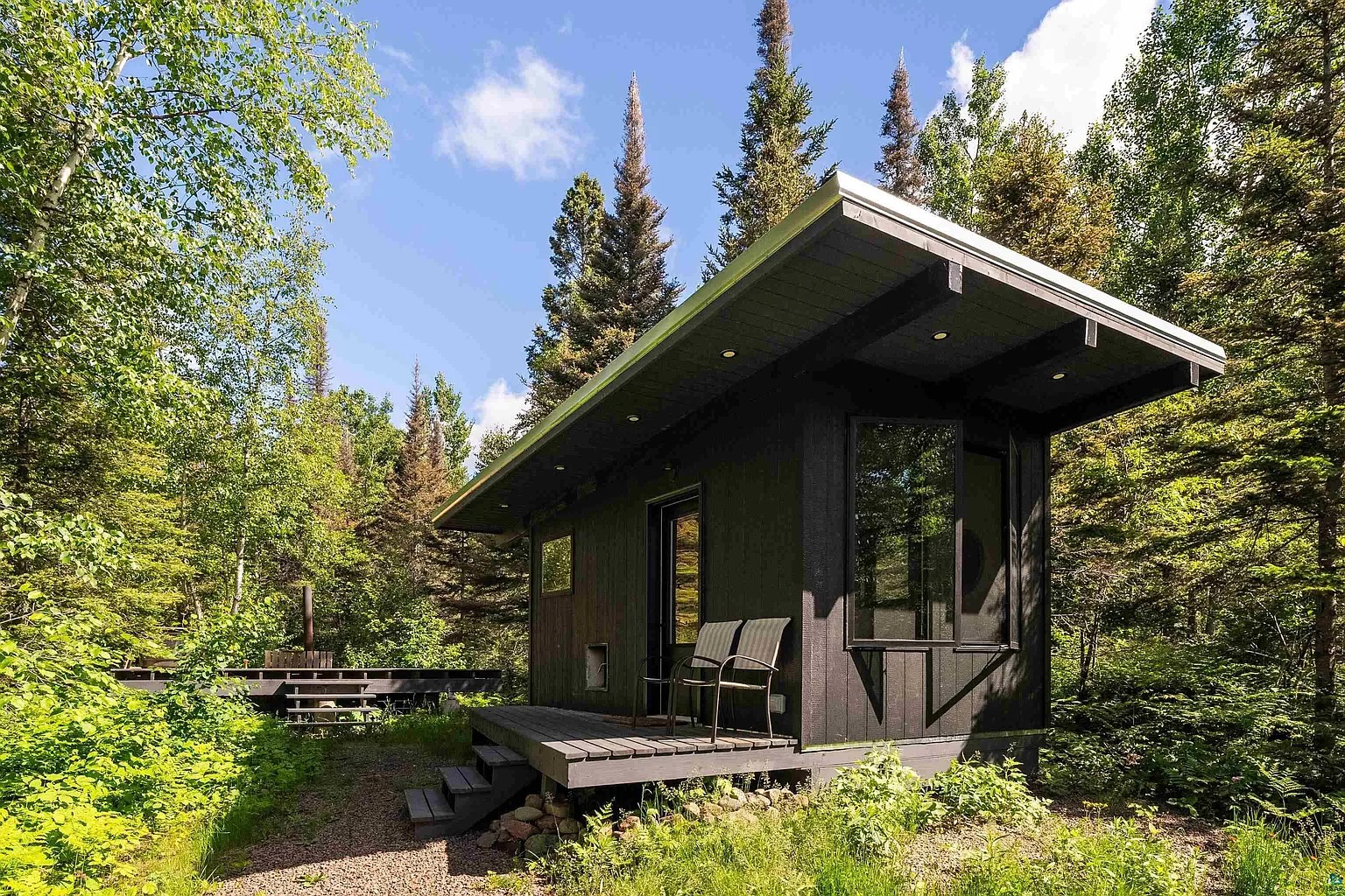 Sauna front view